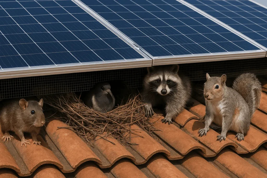 Wildlife That Commonly Hides Under Panels
