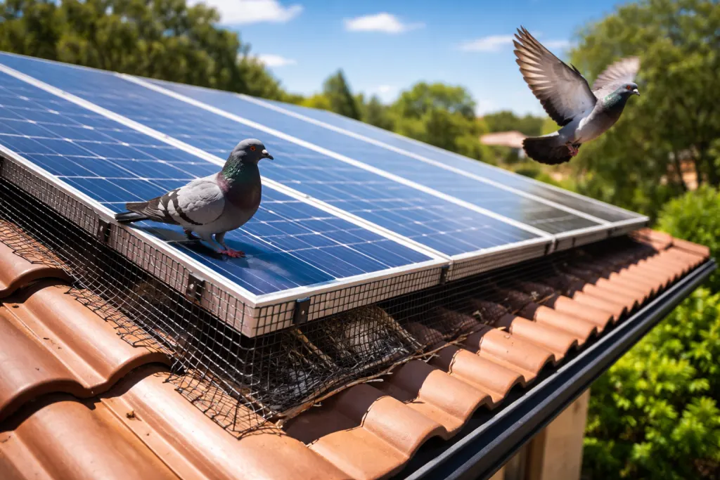 Birds Below Panels Create Bigger Risks