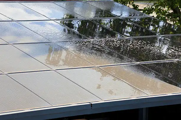 Using Dirty or Mineral-Rich Water on Panels